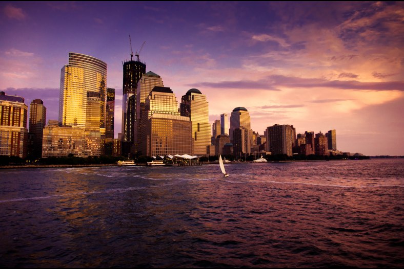 Sailing past the Golden City